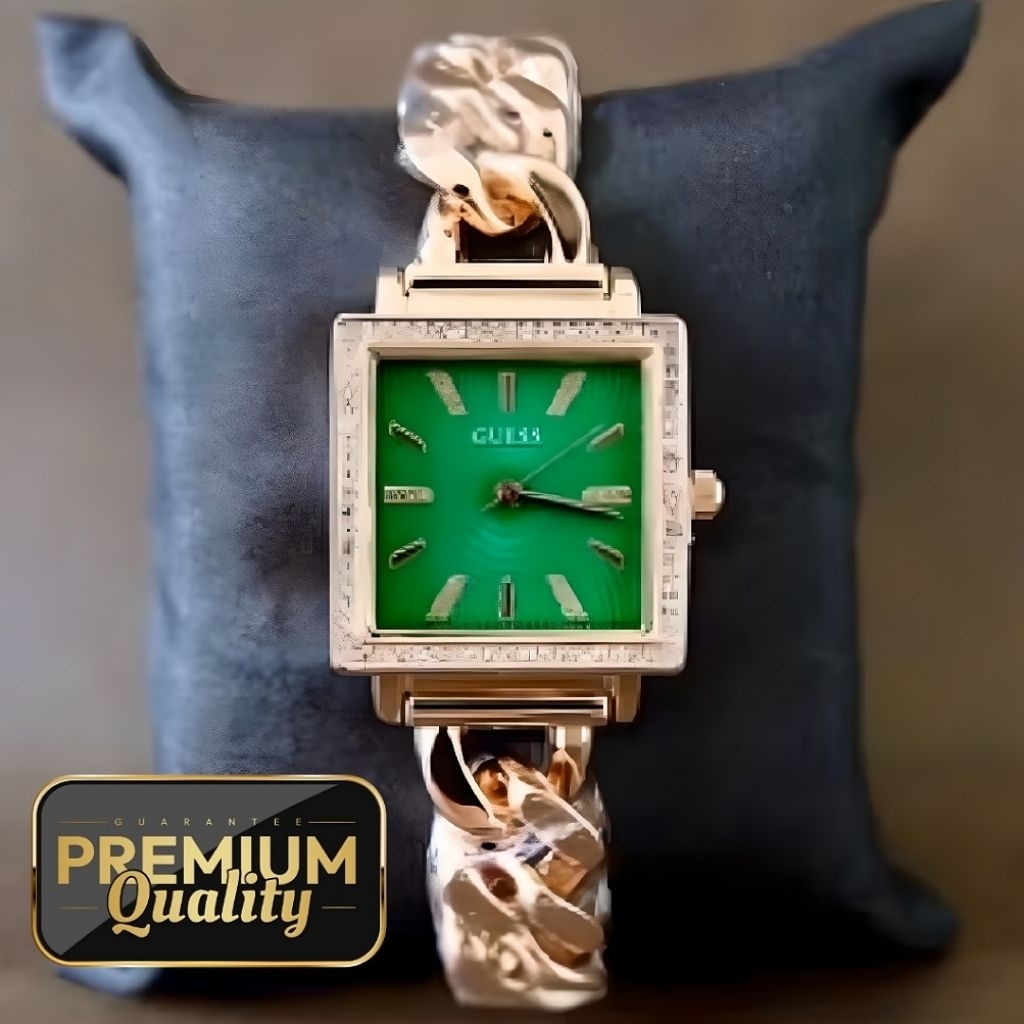 jam tangan wanita guess leopard