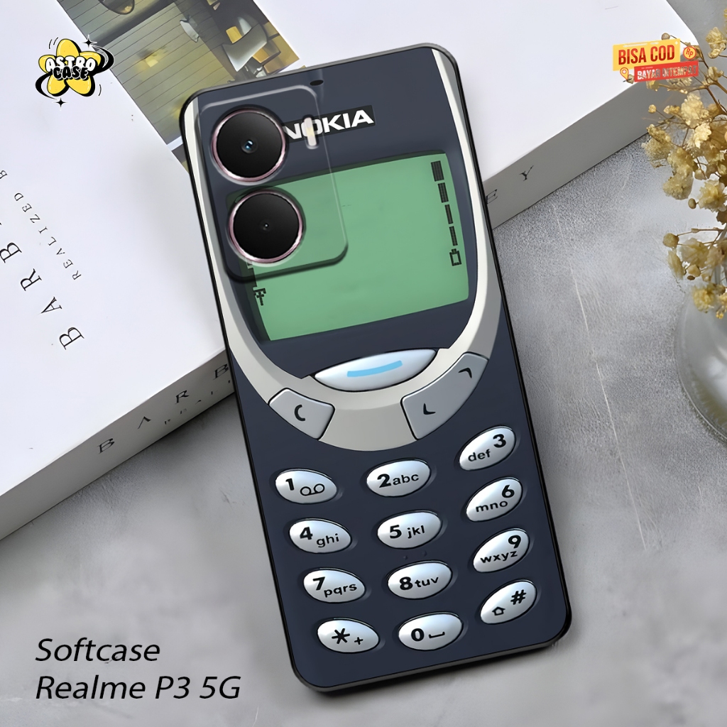 Elegan Case - Softcase Handphone REALME P3 5G | Case Kesing Pelindung Hp Aksesoris Hp Mika Hp Case A