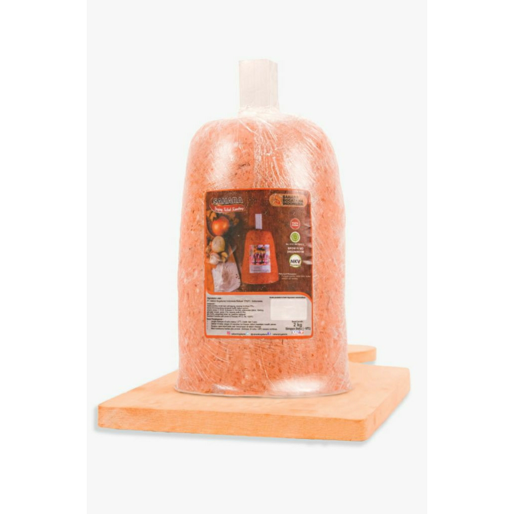 

Daging Kebab Sahara Kambing 2 kg Tiang