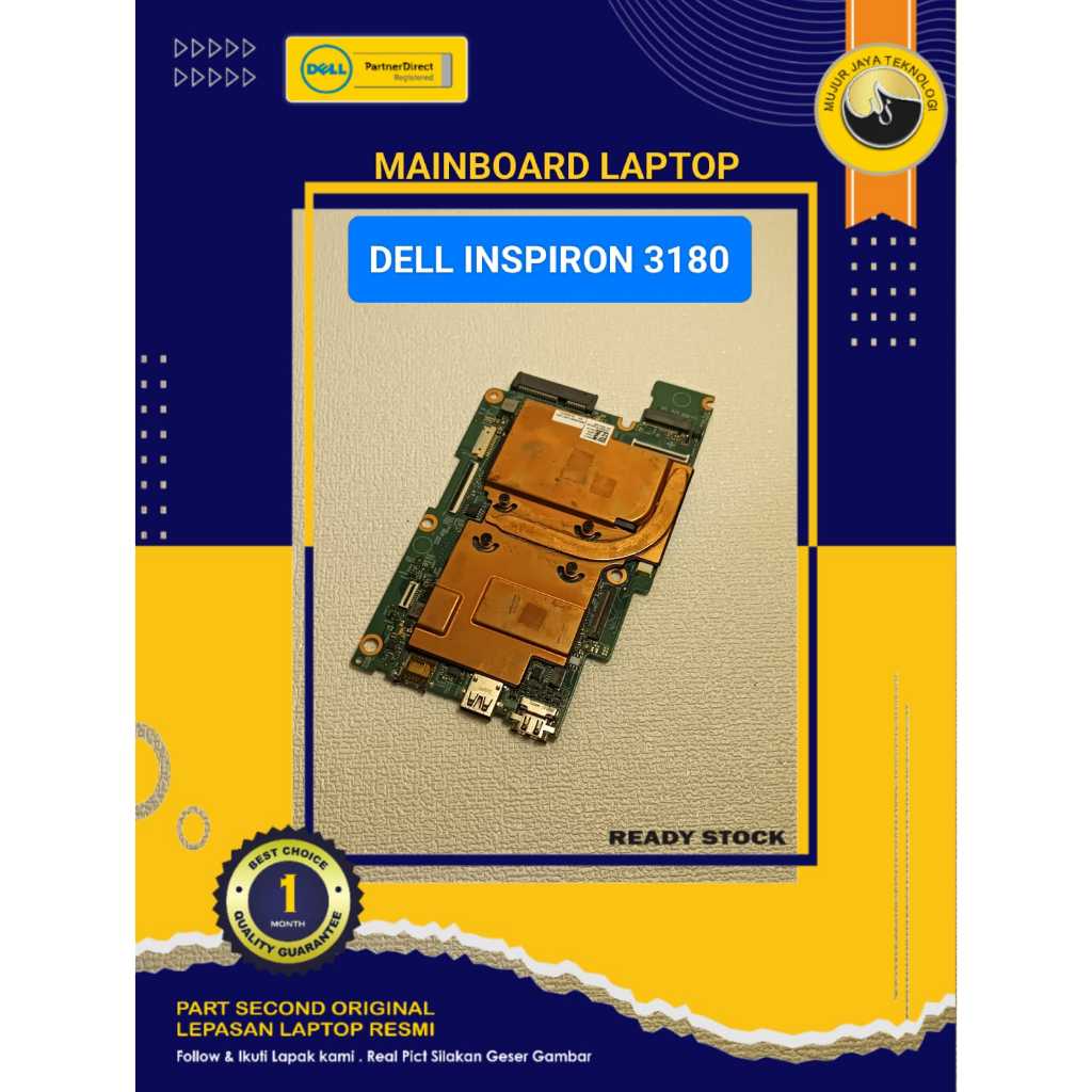 Mainboard Motherboard Mesin Laptop DELL INSPIRON 11 3000 3180 3189 P24T  AMD A9-9420e Normal Garansi