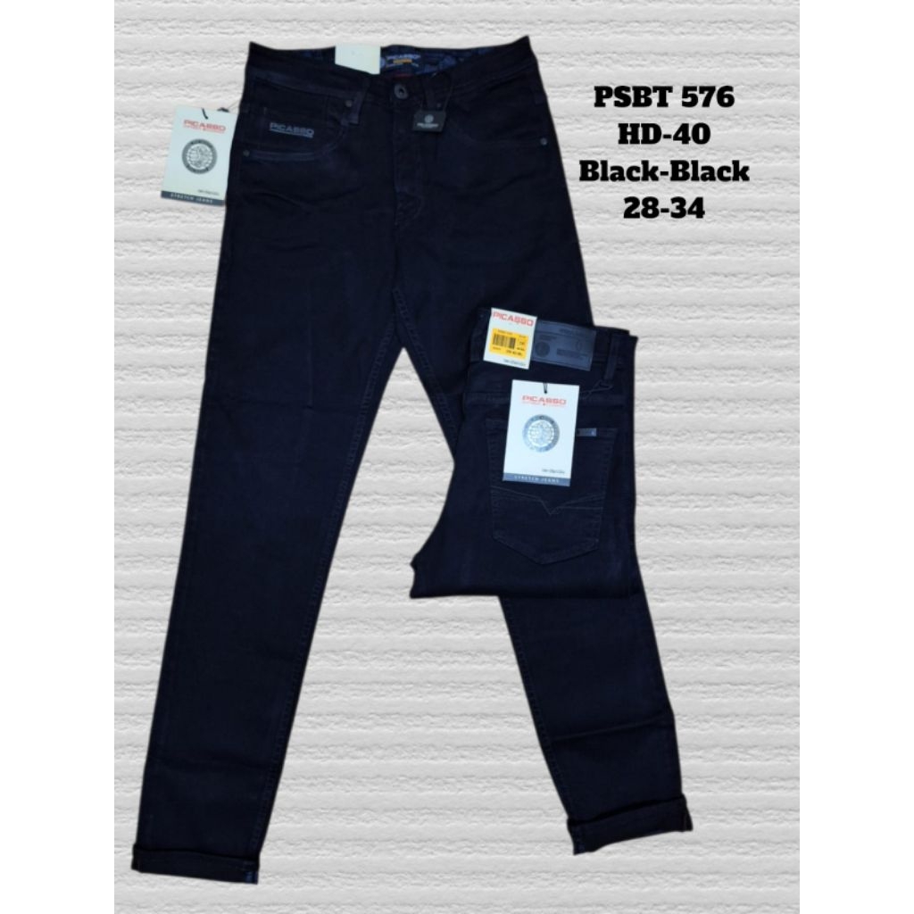 celana panjang jeans picasso slimfit original premium
