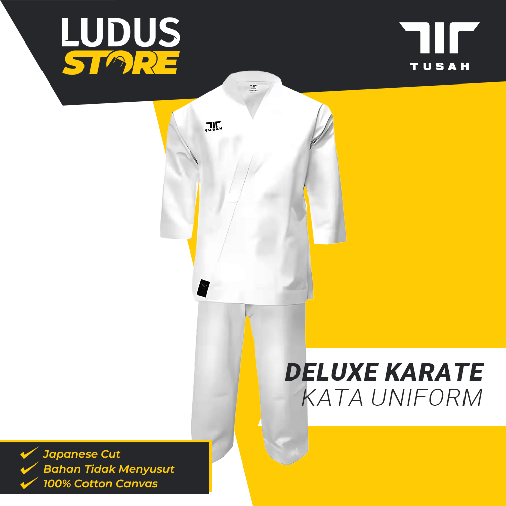 Tusah Deluxe Karate Kata Gi Uniform Seragam Karate