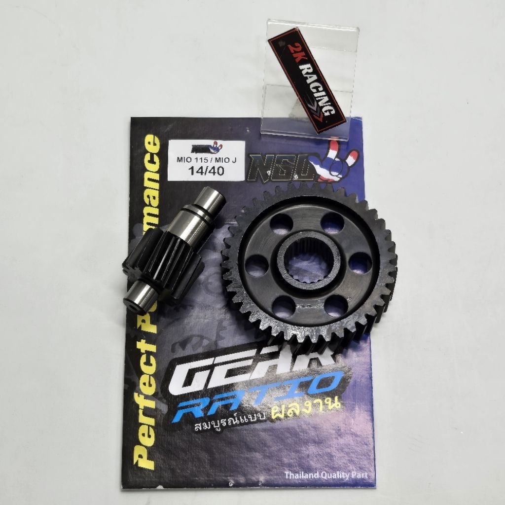 Gear Ratio Gigi Rasio Mio J Mio GT Fino 115 Soul GT 115 Xride 115 NGO Racing