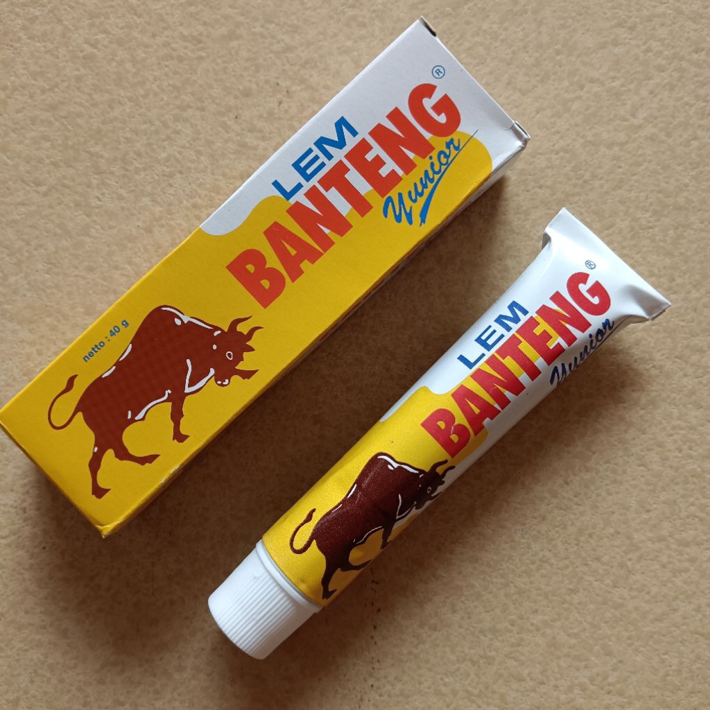 LEM BANTENG 40 GRAM ODOL TUBE LEM SERBAGUNA