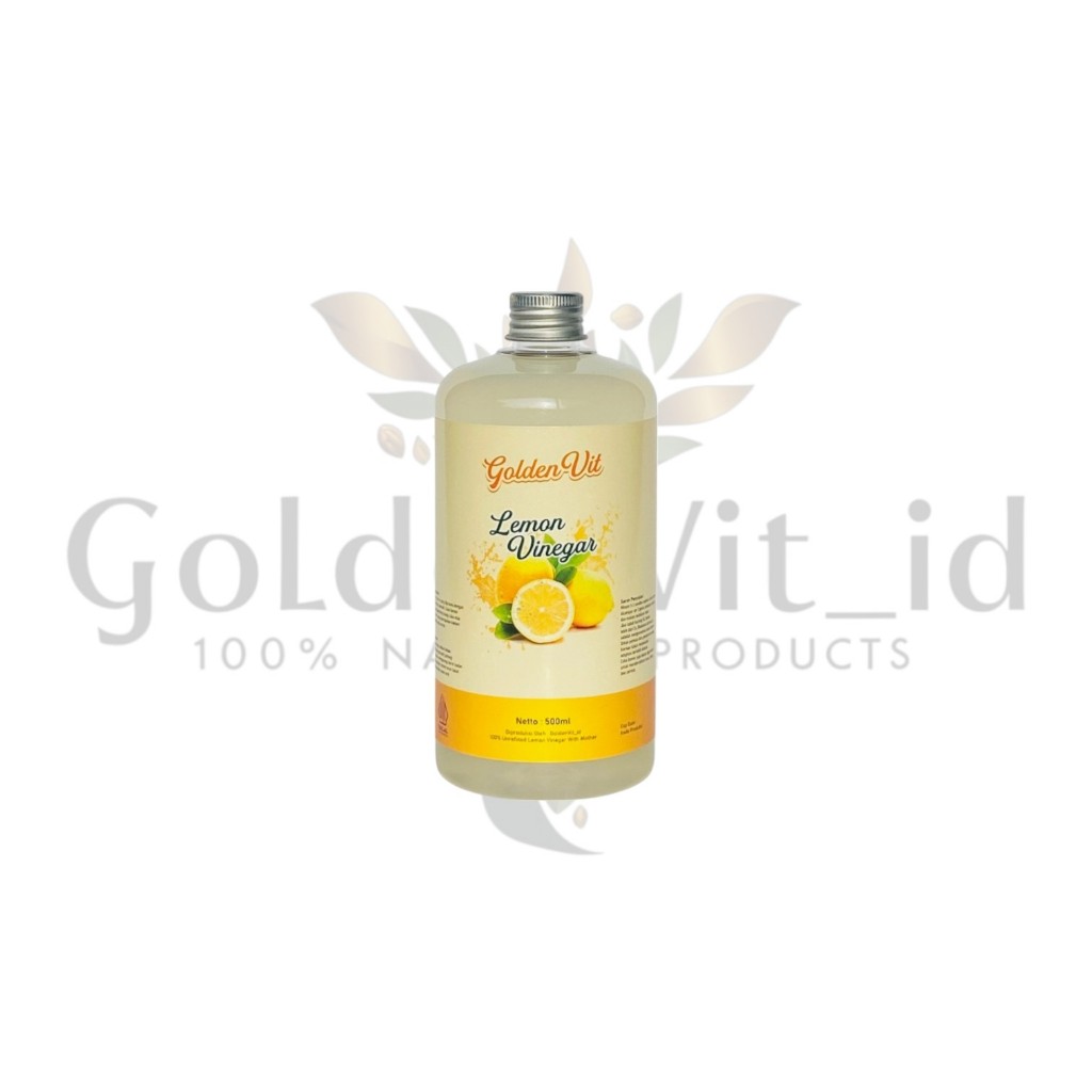 

Cuka lemon organik with mother 500 ml Berkhasiat untuk Menormalkan asam urat