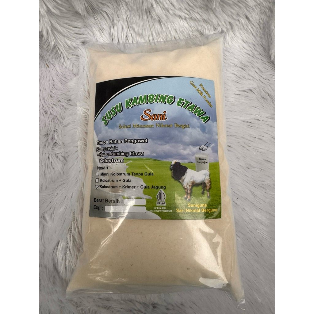 

HIGHT PREMIUM SUSU KAMBING ETAWA PLUS KOLOSTRUM/colostrum B