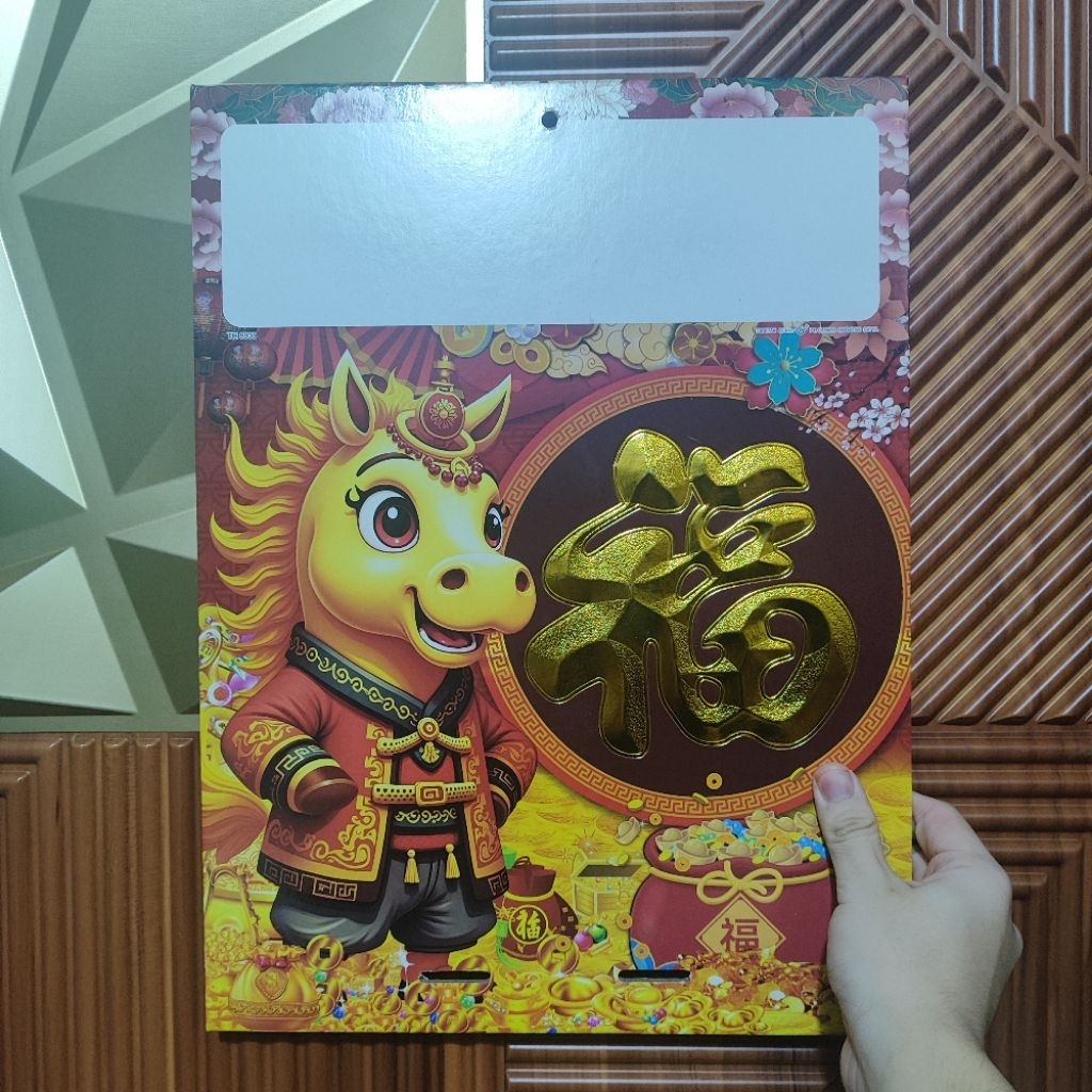 

Papan Tatakan Ukuran Besar Untuk Kalender Harian Sobek Tahun Baru 2026 Motif Shio Kuda Terbaru Bagus Tulisan Timbul