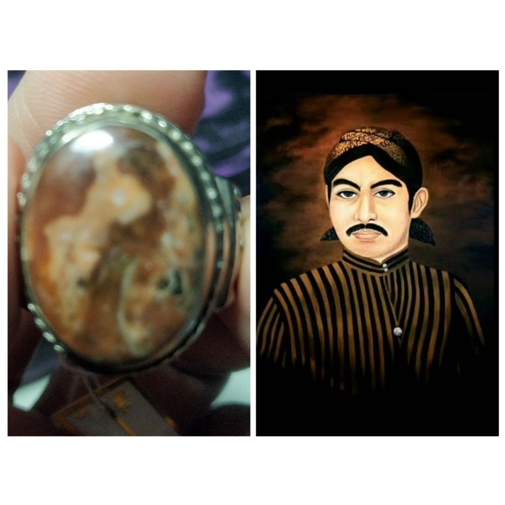 Batu Gambar Sunan Kalijaga Unik Kode 50/1040