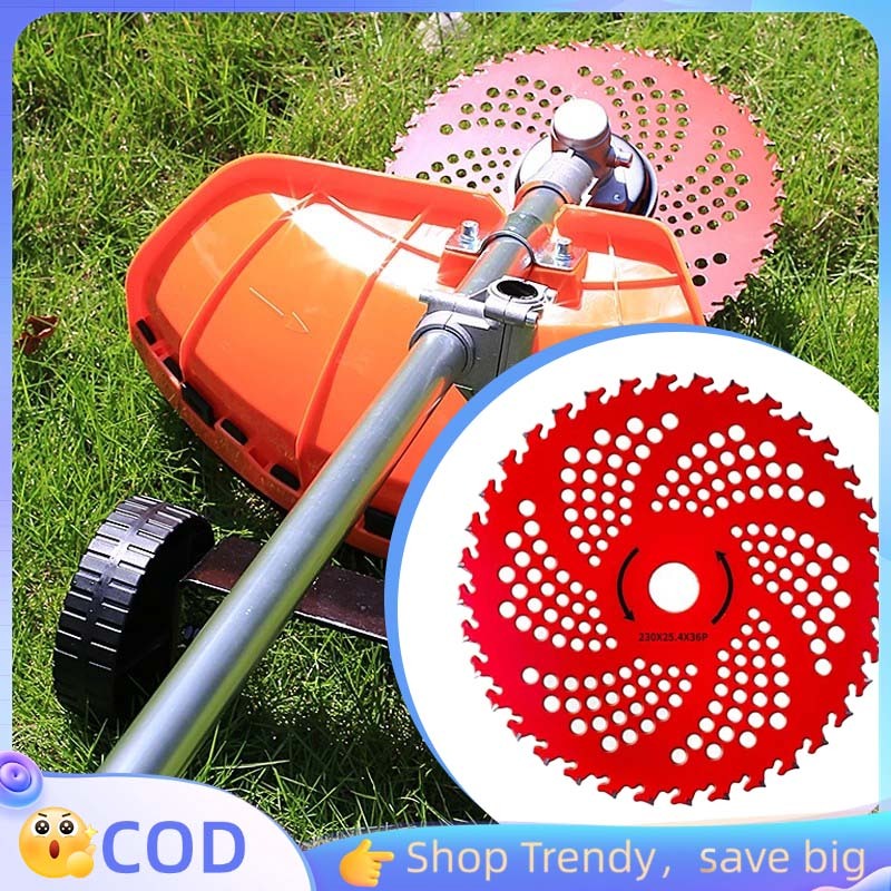 36gigi Pisau Rumput Mesin Potong Pisau Mesin Rumput Bulat Mata Pisau Potong Rumput Pisau Bulat Mata 