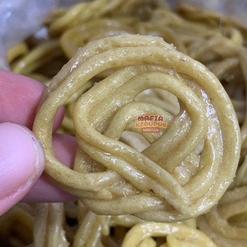 Kerupuk Banyuwangi Gelung Kuning Mentah Asli Banyuwangi - Gurih Renyah Siap Goreng