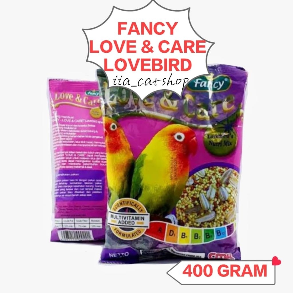 FANCY LOVEBIRD PAKAN BURUNG LOVEBIRD FANCY MILET CAMPUR