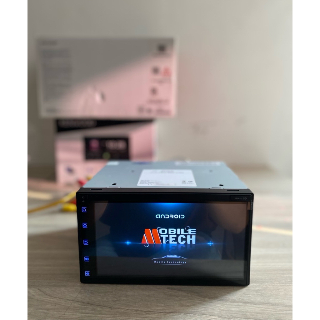 head unit double din merek M tech ukuran 7inch widee