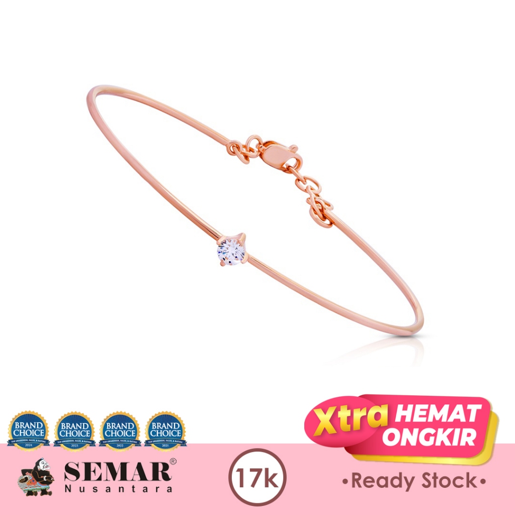 Gelang Emas Salvia Gold 17K Semar Nusantara