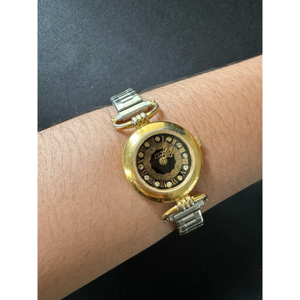 Anne Klein Swiss Movt Stretch Watch