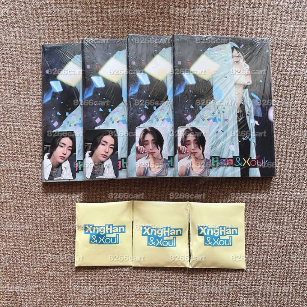 xnghan & xoul waste no time album + pob dmm / nct dream — mark, renjun, jaemin & jisung yizhiyu / yz