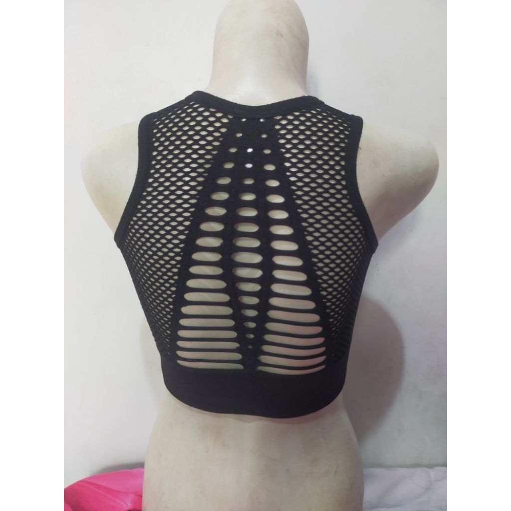 PL Knit Bra Hitam
