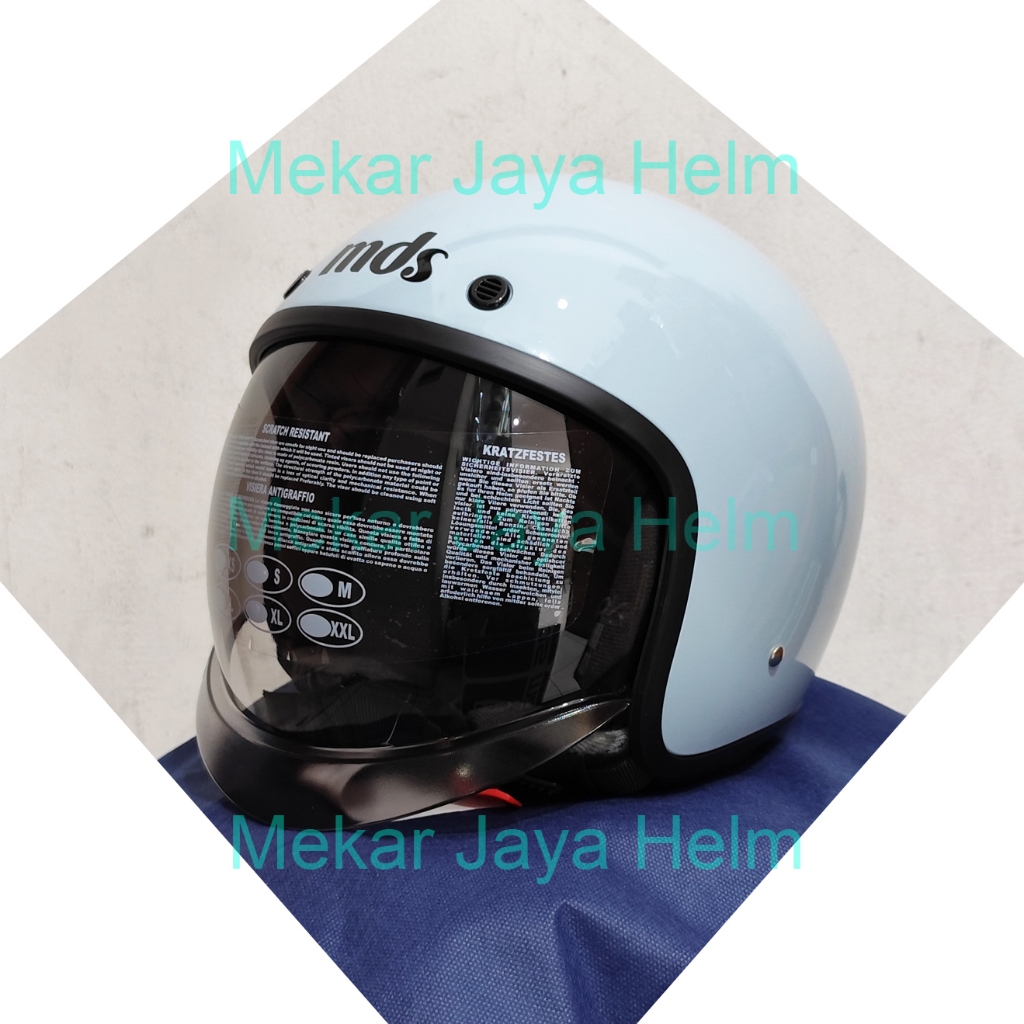 Helm MDS Magnum STEEL Blue Metalik