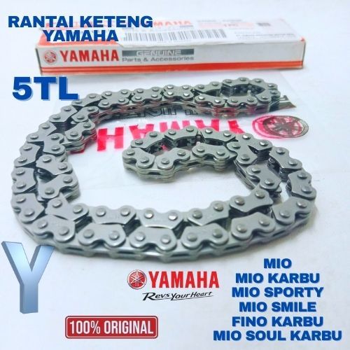 RANTAI KETENG YAMAHA 5TL MIO MIO KARBU MIO SPORTY MIO SMILE FINO KARBU MIOSOUL KARBU ORIGINAL YAMAHA