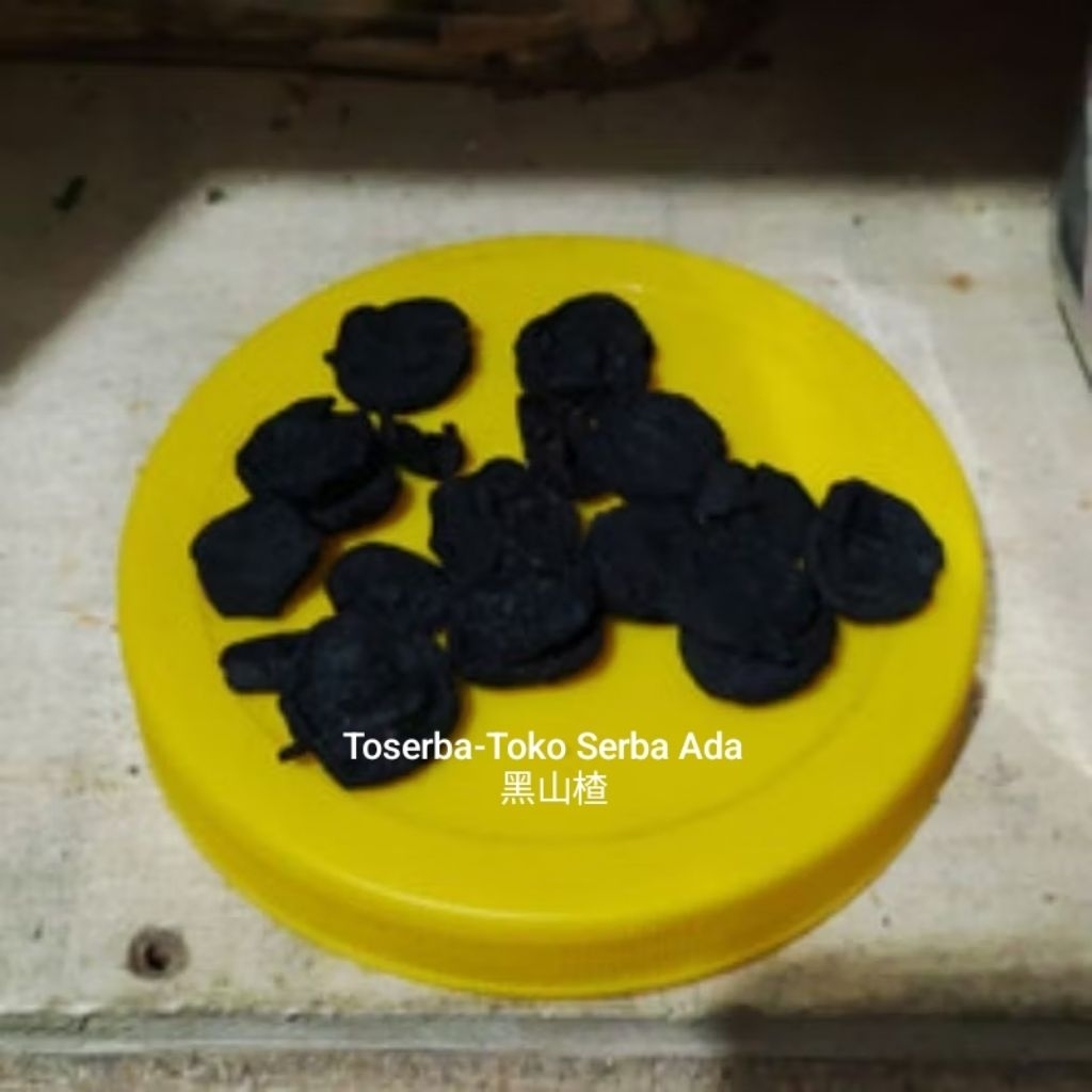 

100gr Herbal Hei Shan Zha Jaminan Premium Grade Crataegus Pinnatifida Black Haw