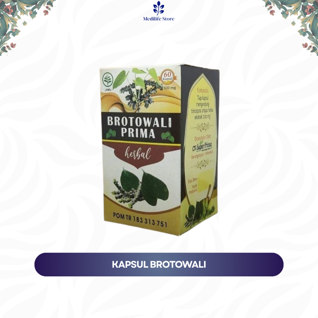 

KAPSUL BROTOWALI SUPERPRIMA - jamu herbal kesehatan tubuh & kulit | bantu atasi gatal & diabetes | original 100%