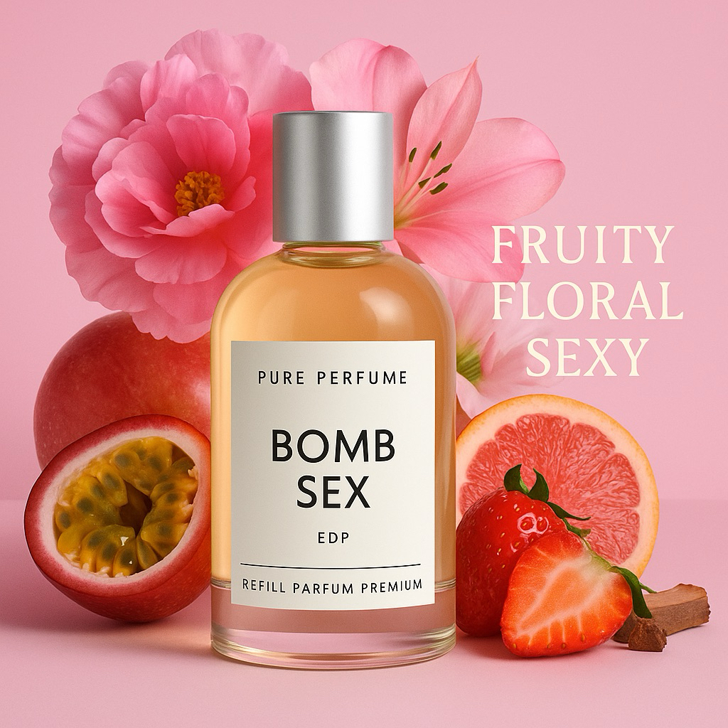 BOMB SEX BY PURE PERFUME | REFILL PARFUM PREMIUM WANITA TAHAN LAMA