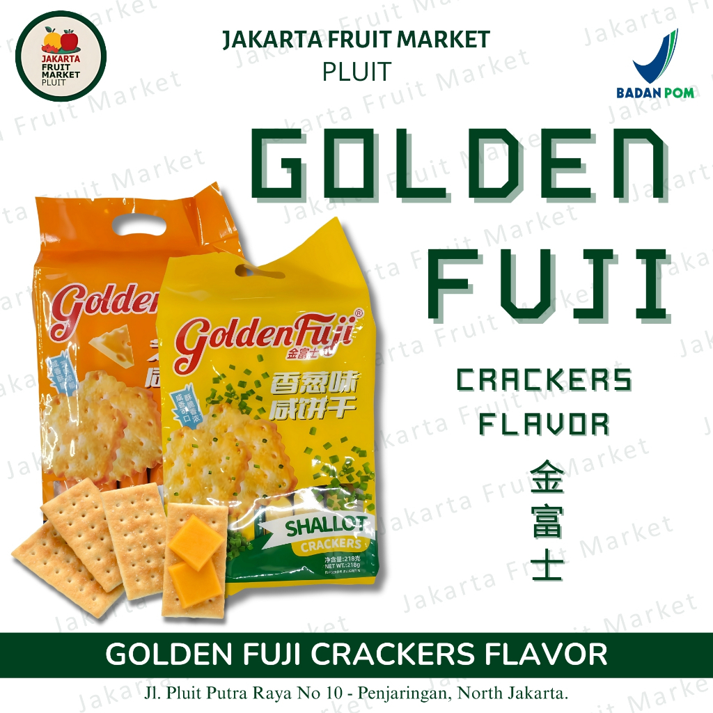 

Cracker Golden Fuji Flavor 218g