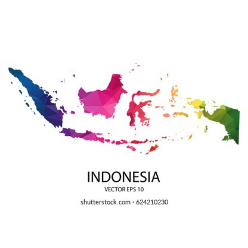 

Murah !!Edukasi - Peta indonesia full laminasi vinyl ukuran 28x11.5cm