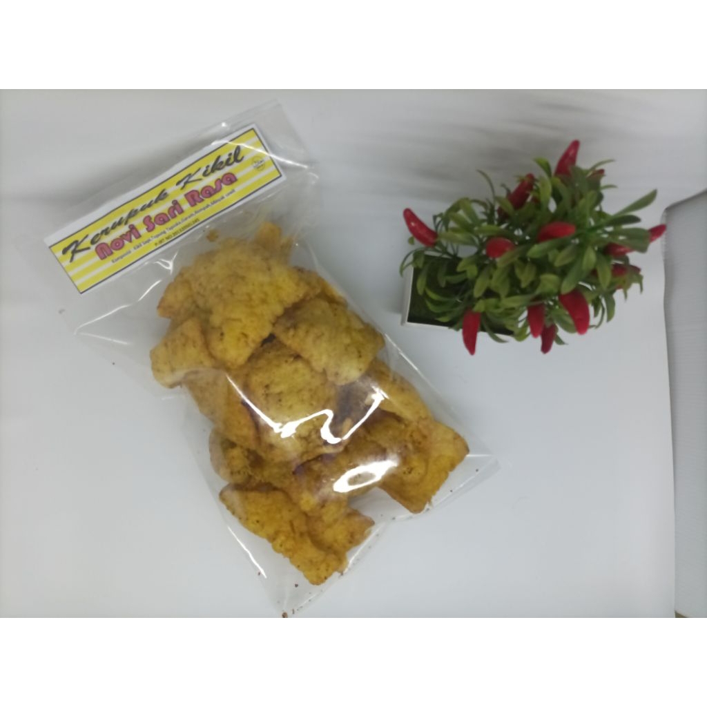 

Kerupuk cungur Novi Sari Rasa