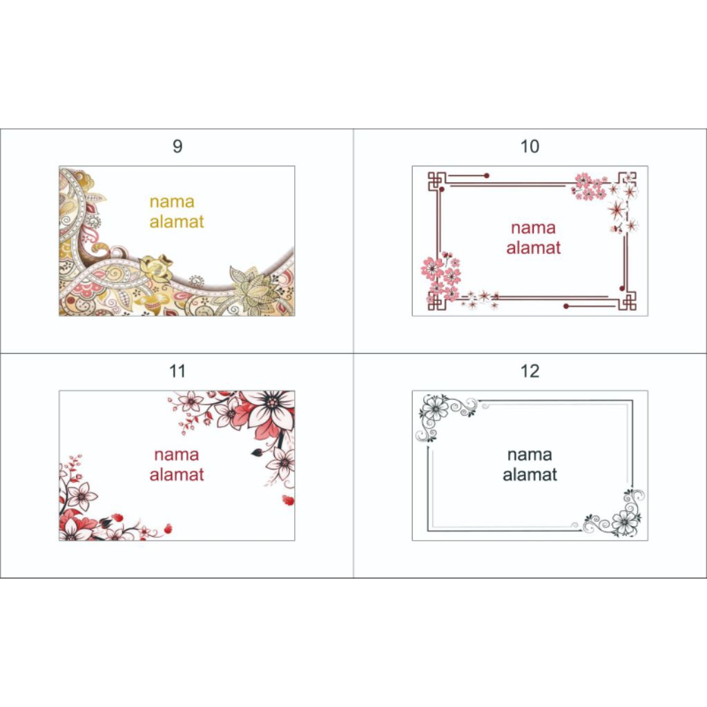 

Amplop kondangan cantik ,berperekat tinggal isi. sudah ada nama dan gambar yg menarik .