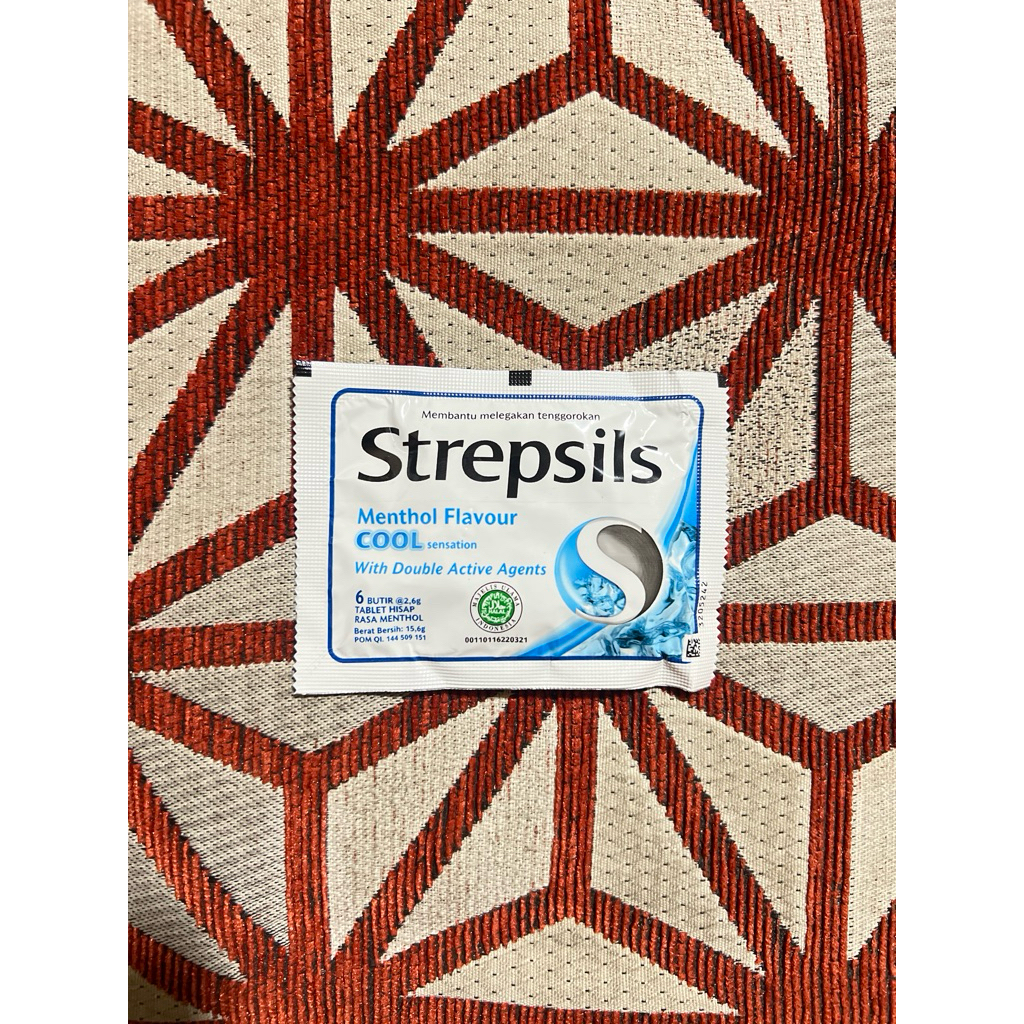 

Strepsils Menthol Flavour COOL Sensation 6 butir