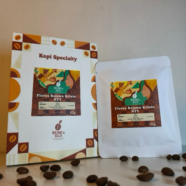 

Dripbag Coffee Arabica Origin Flores Bajawa Kristo by Kopi Bumi&Biji