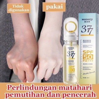 Tabir Surya Pemutih 90mlSPF 90 Semprotan Tabir Surya untuk wajah dan tubuh Tabir surya Isolasi multi