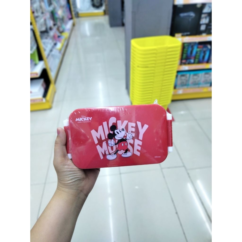 MICKEY MOUSE LUNCH BOX 17.56.58cm MR.DIY - JASTIP