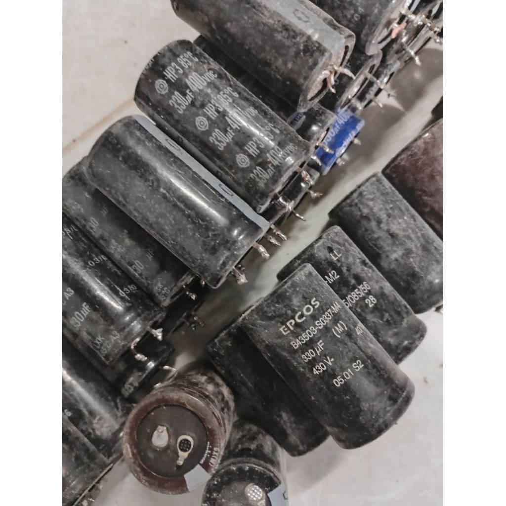 elco 330 uf 400v original cabutan