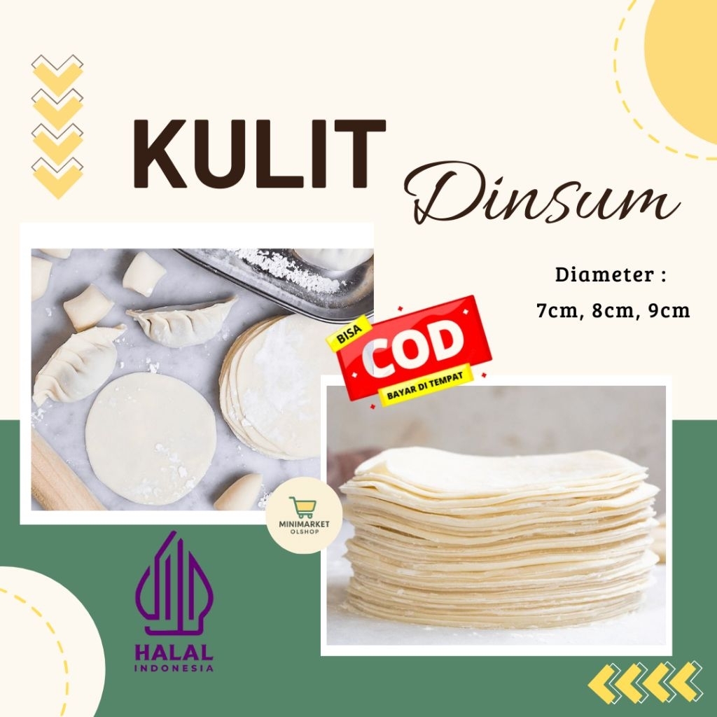 

Kulit Dinsum / Gyoza / Siomay