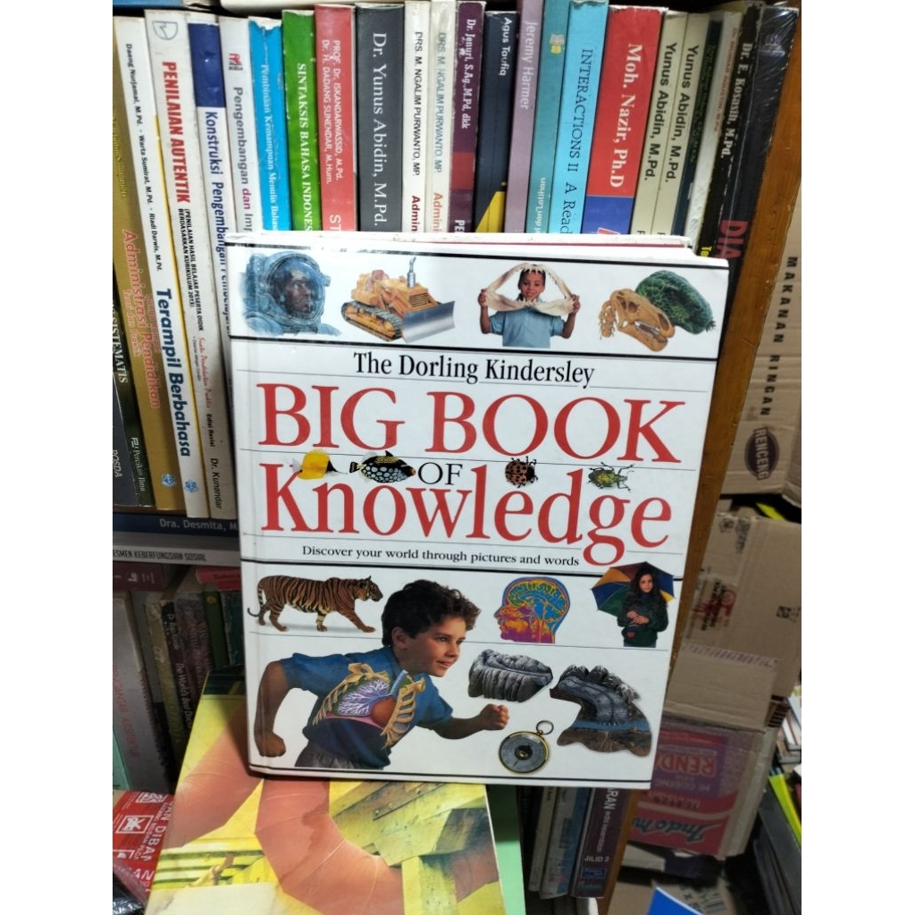 BIG BOOK OF KNOWLEDGE DISCOVER YOUR WORLD THROUGH PICTURES AND WORDS