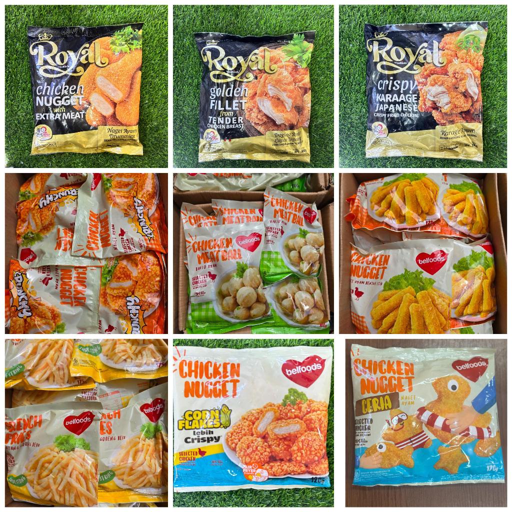 

belfoods nugget / belfoods sosis 170gr