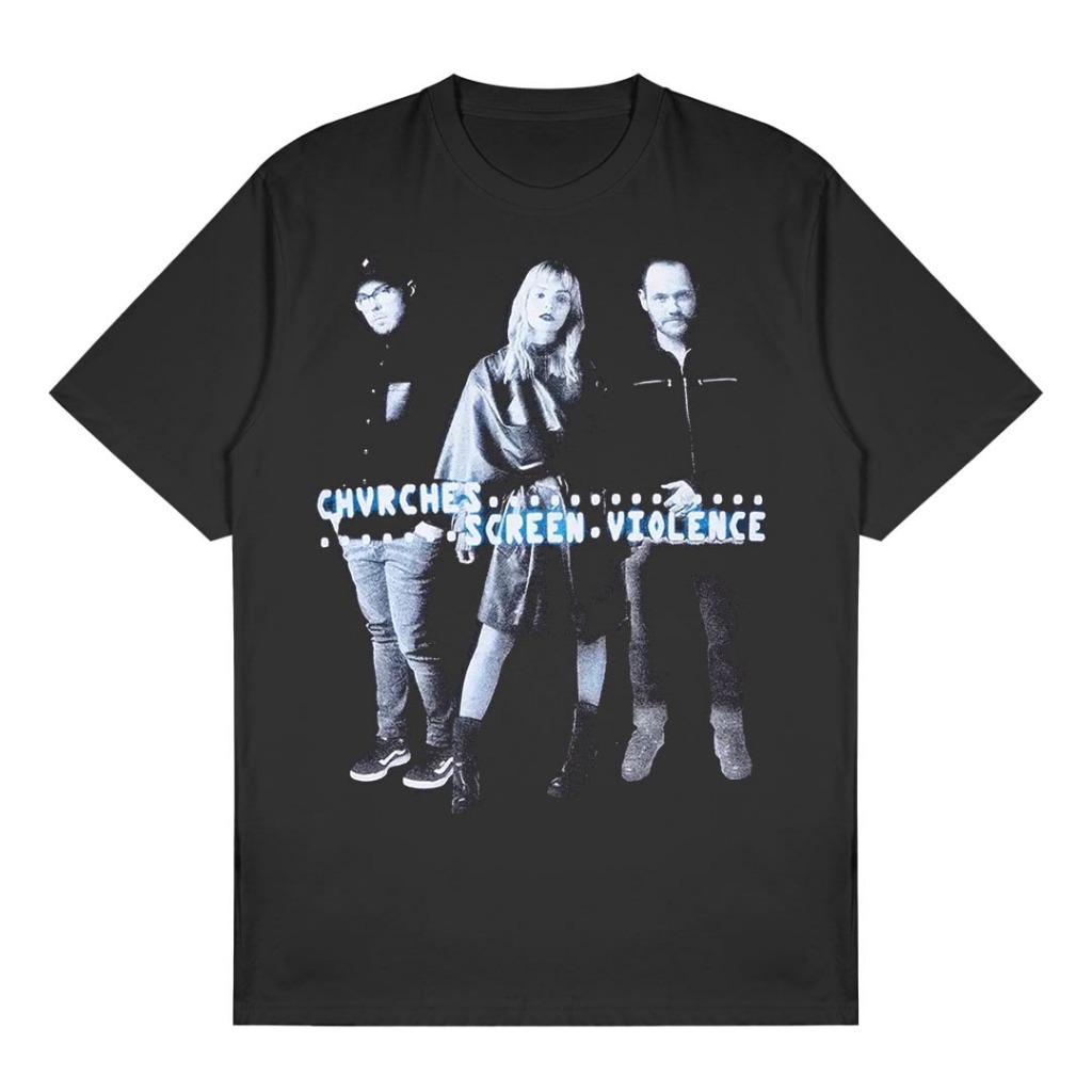 Chvrches - Screen Violence Black Slim Fit