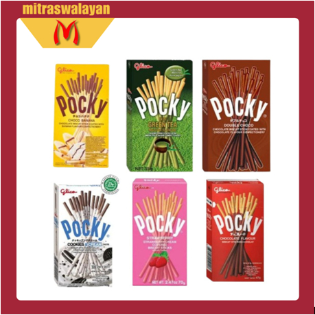 

Glico Pocky Biskuit Stik Kemasan 45 gr All Varian