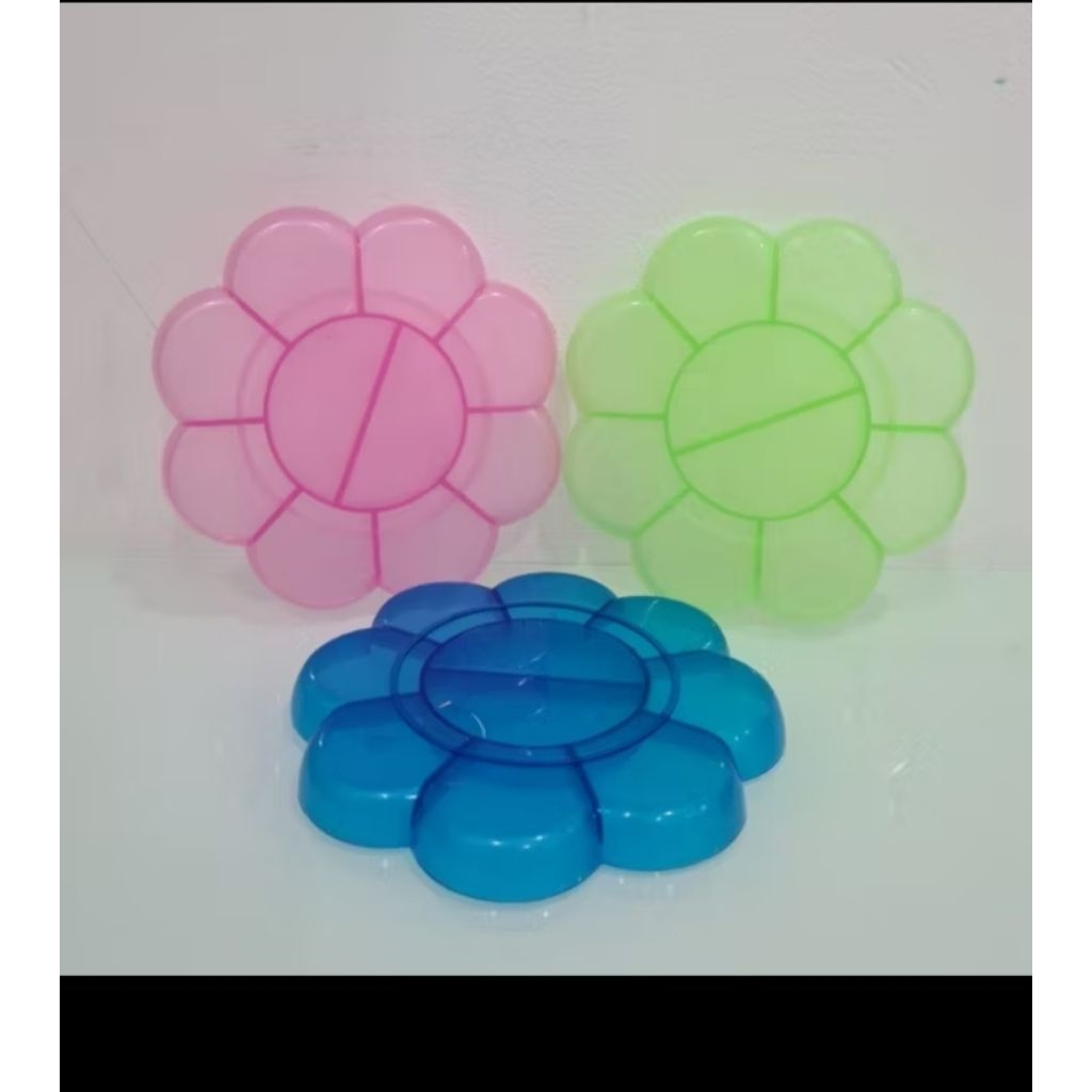 

Piring Cat Air Kembang 13cm 10Partisi