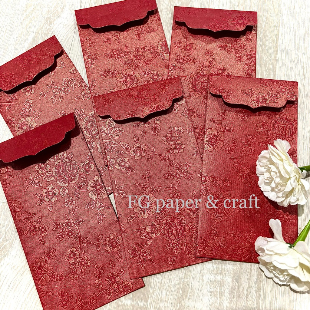 

Amplop Uang Angpau Red Blossom 6pcs by fgpaper