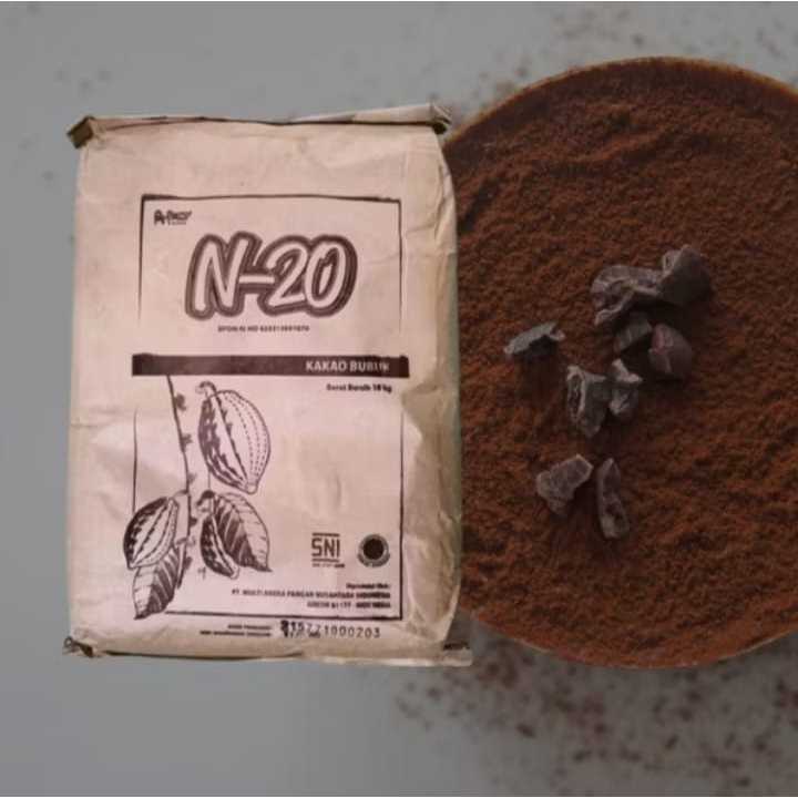 

(BARANG READY) coklat bubuk N-20 / N20 kemasan 10kg