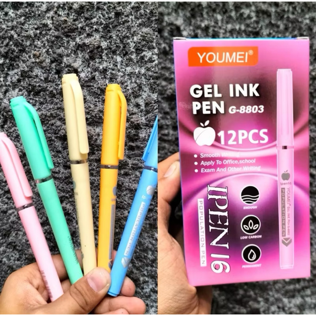 

[LUSIN/12PCS] Bolpen/ Pulpen YOUMEI G8803