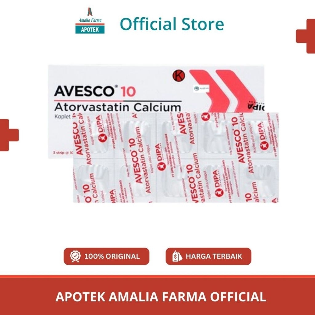 AVESCO 10MG perStrip isi 10 tablet