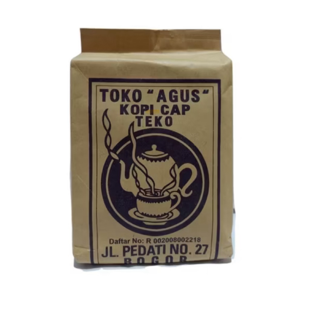 

PROMO Kopi Robusta Arabica Kopi Cap Teko 250gr Kopi Premium Toko Agus Kota Bogor