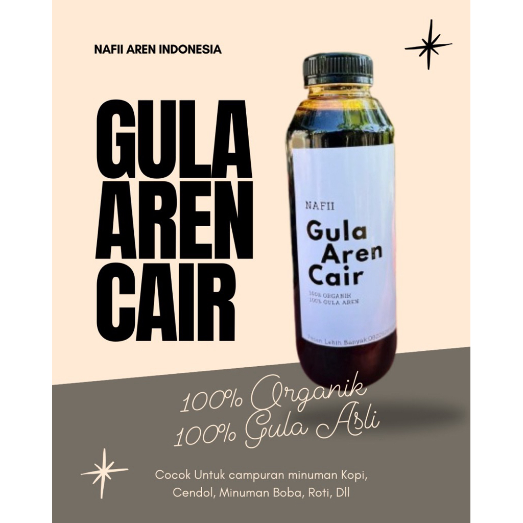 

GulaArenCair-LiquidPalmSugar