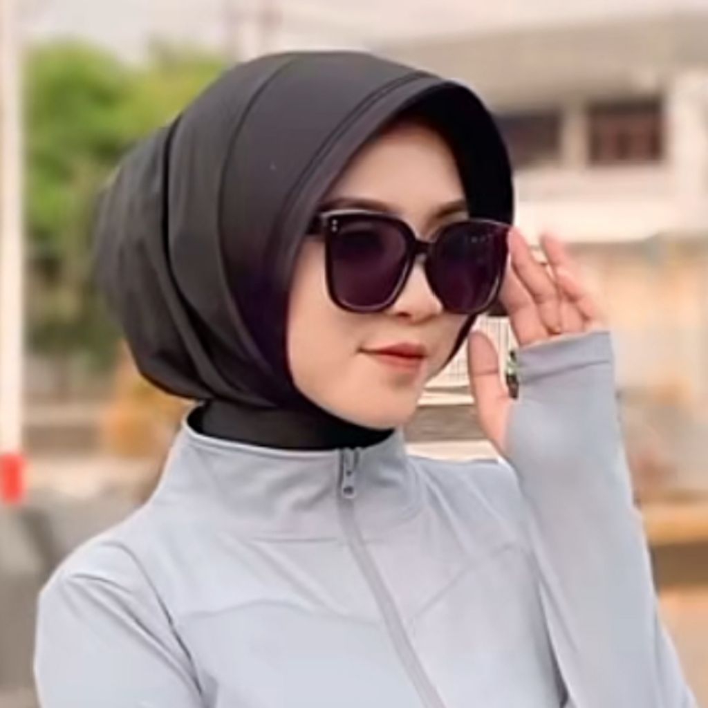 Hijab Bergo Dinas Premium