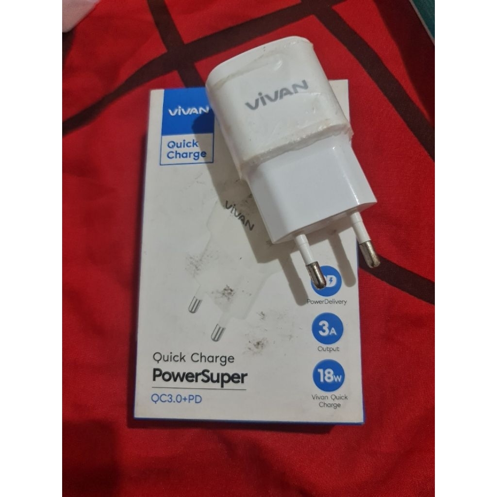 charger vivan quick charge PD 18w