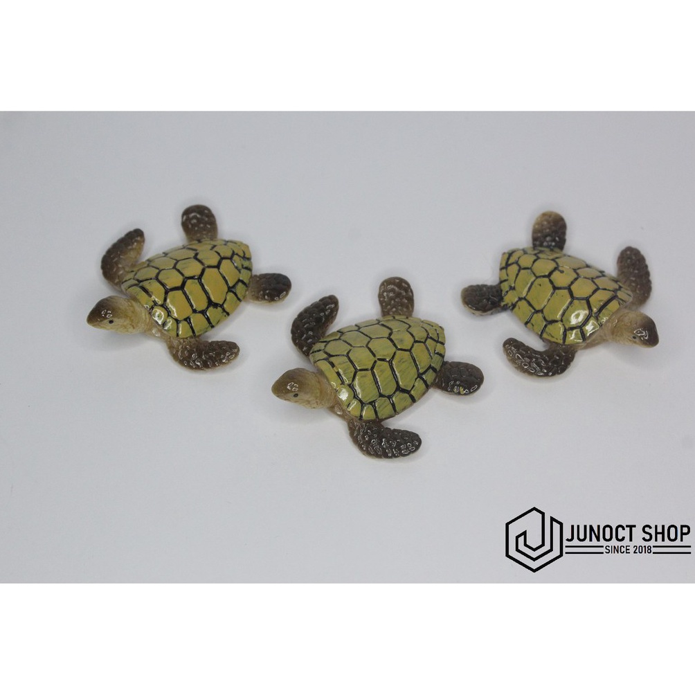Booming Figure Hewan KuraKura Penyu Terrarium Resin Miniatur Aquascape Maket Aksesoris Dekorasi