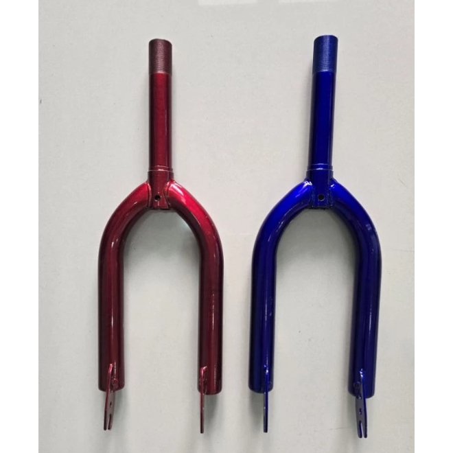 Fork Garpu Sepeda Ukuran 16 18 Inchi Bmx Warna Merah Biru High Quality